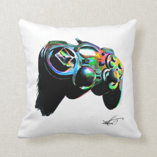 Fluorescente mando de playstation kudde