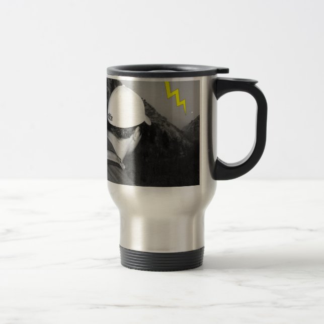 fluorescerande blixt resemugg (Höger)