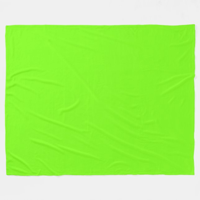 Fluorescerande grön fleecefilt (Framsidan (Horisontell))