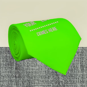 fluorescerande grönt i fast färg - tillsätt log slips