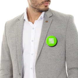 fluorescerande grönt - lägg till logotypen knapp