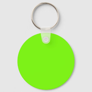fluorescerande grönt nyckelring