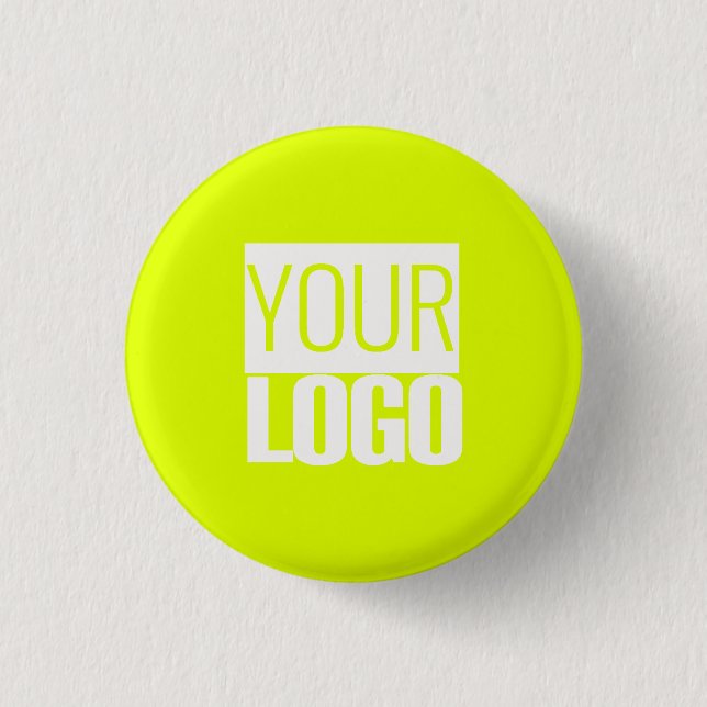 fluorescerande gul - lägg till din logotyp knapp (Framsida)