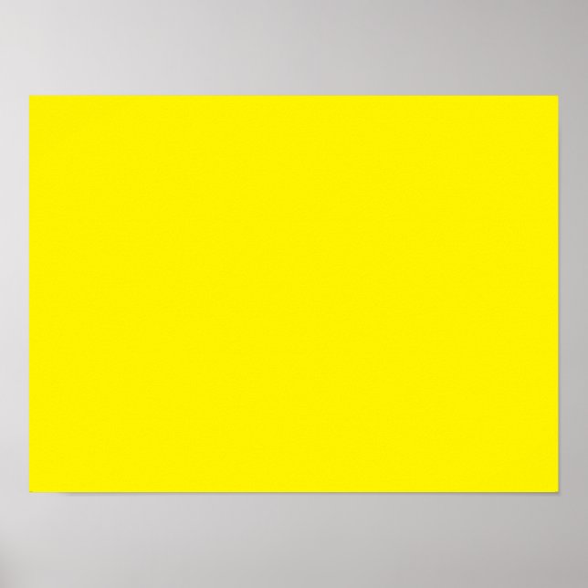 Fluorescerande gult poster (Framsidan)