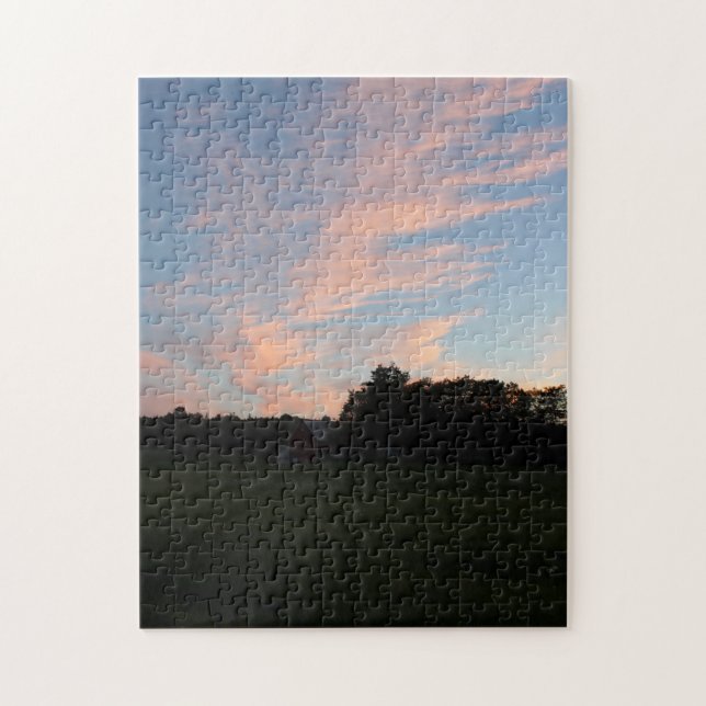 Fluorescerande himmel pussel (Vertikal)