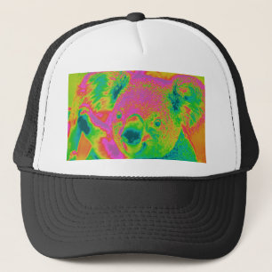 fluorescerande koalabjörnar keps