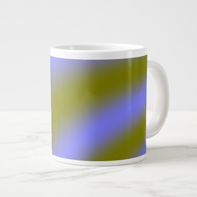 Fluorescerande moln Mugg Jumbo Mugg (Framsida höger)