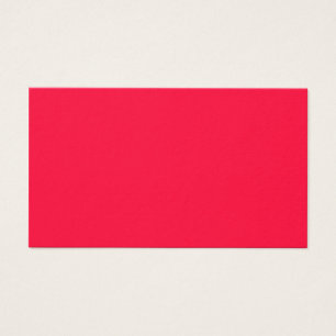 Fluorescerande Orange Neon Red Personlig Visitkort