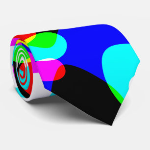 Fluorescerande retro Neon Plasma Blobb Slips