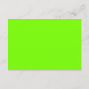 fluorescerande - tomt inbjudningskort för grönt