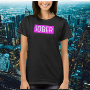 Fluorescerande tröghet t shirt
