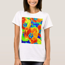 fluorescerande tulpaner tee