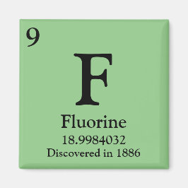 Fluorine Periodic Bord Magnet