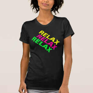 Fluro 80s Avslappnad Gymtröja T Shirt