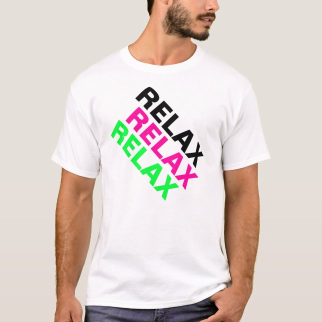 Fluro 80s Avslappnad Gymtröja Tee (Framsida)