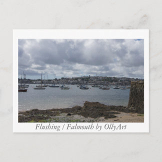 Flushing / Falmouth by OllyArt Photography Vykort
