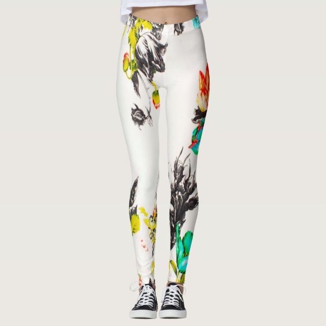 FLUSSGESETZUNG LEGGINGS (Framsida)