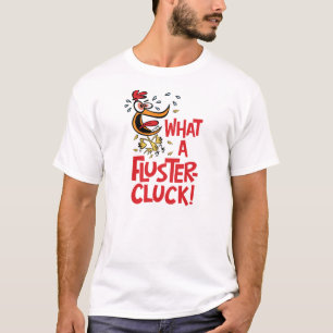 Flusterdumhuvudmanar utslagsplats t-shirt