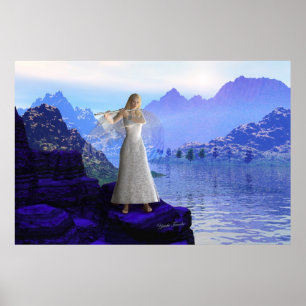 Flute Angel 2 Poster