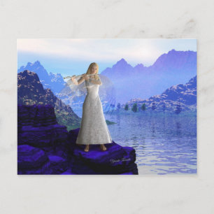 Flute Angel 2 Vykort
