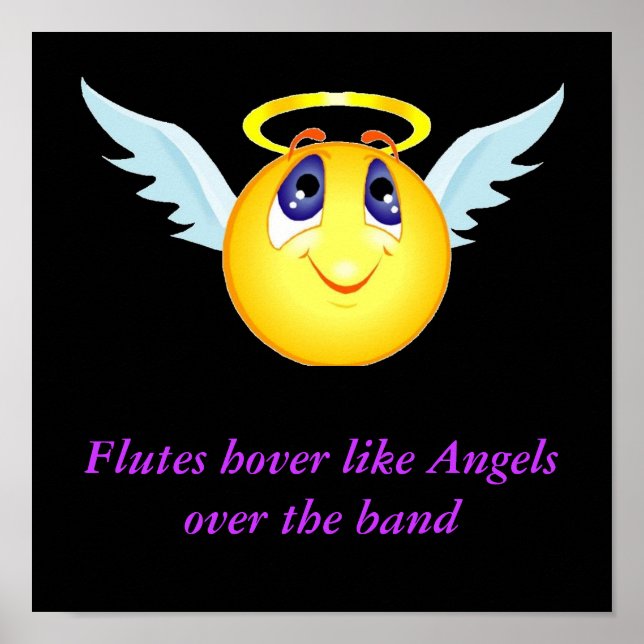 Flute Angel Poster (Framsidan)