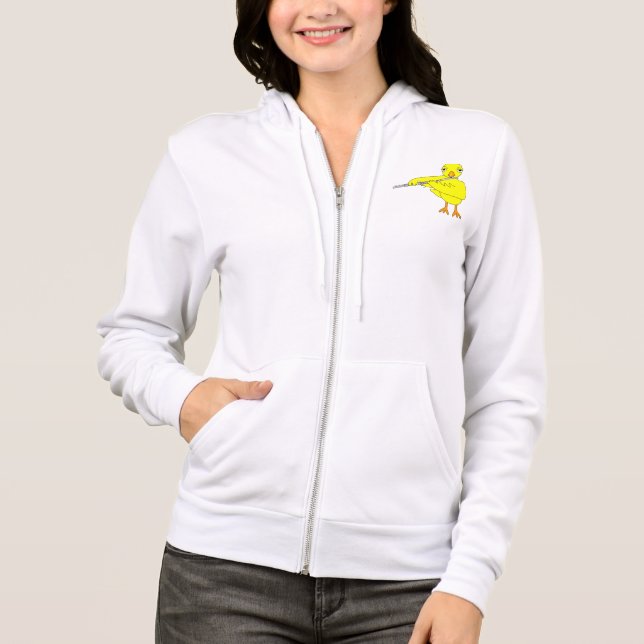 Flute Chick T Shirt (Framsida)