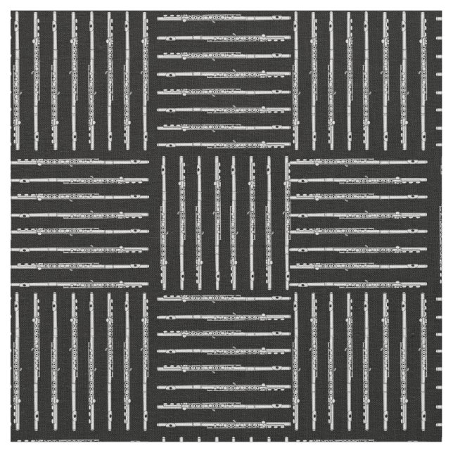 Flute Crosshatch Tyg (Närbild)