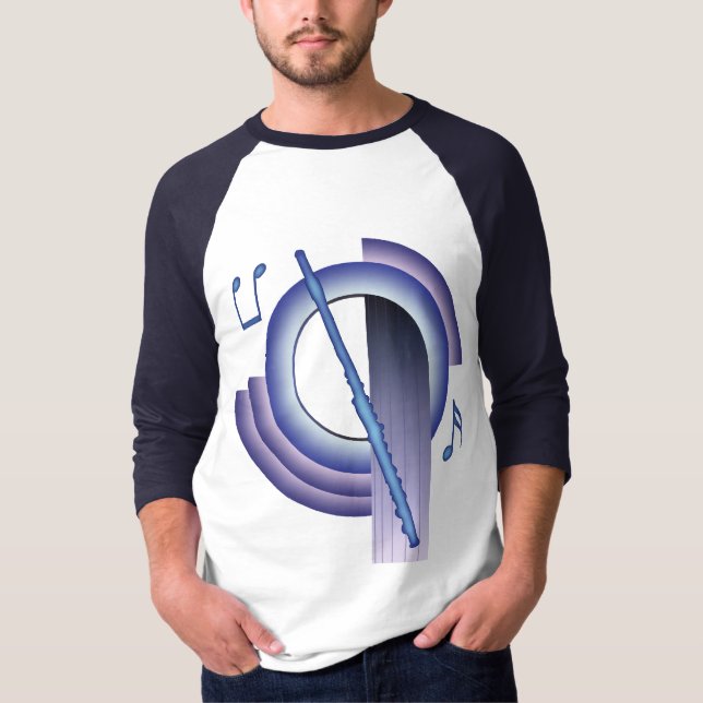 Flute Deco2 Tee (Framsida)