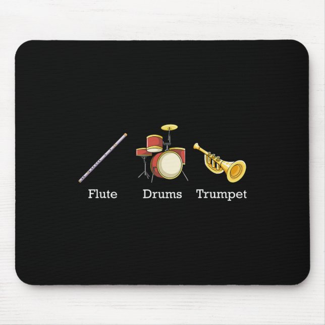 Flute Drums Trumpet Nd Instruments Subtle Anti Tru Musmatta (Framsidan)