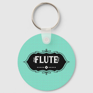 Flute Emblem Nyckelring