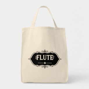 Flute Emblem Tygkasse