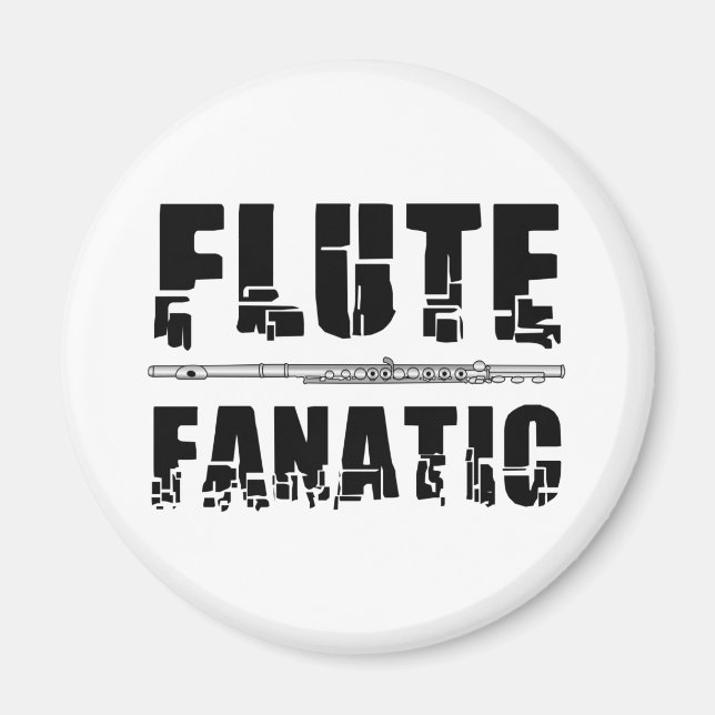 Flute Fanatic Magnet (Framsidan)