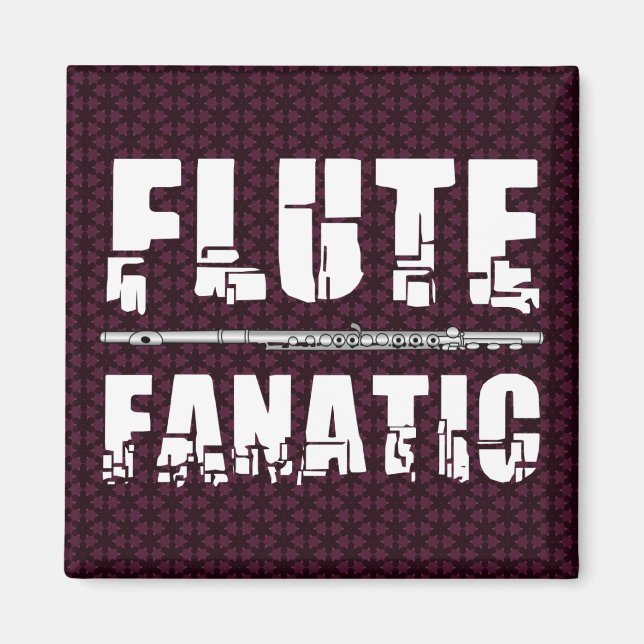 Flute Fanatic Magnet (Framsidan)