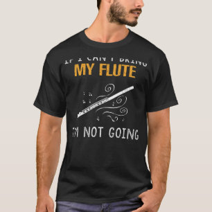 Flute Fanatic Tee - om jag inte kan ta med mig mit