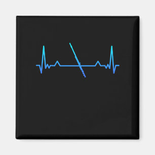 Flute Marching Band Heartslag Mamma Gift Magnet