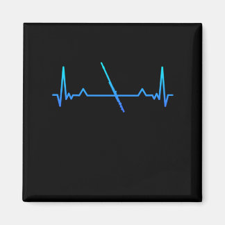 Flute Marching Band Heartslag Mamma Gift Magnet