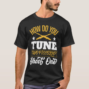 Flute Motif for Flute Player 1 T Shirt
