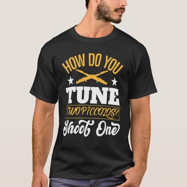 Flute Motif for Flute Player 1 T Shirt (Framsida)