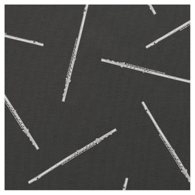 Flute Music Musician Rumsdekan Tyg (Närbild)