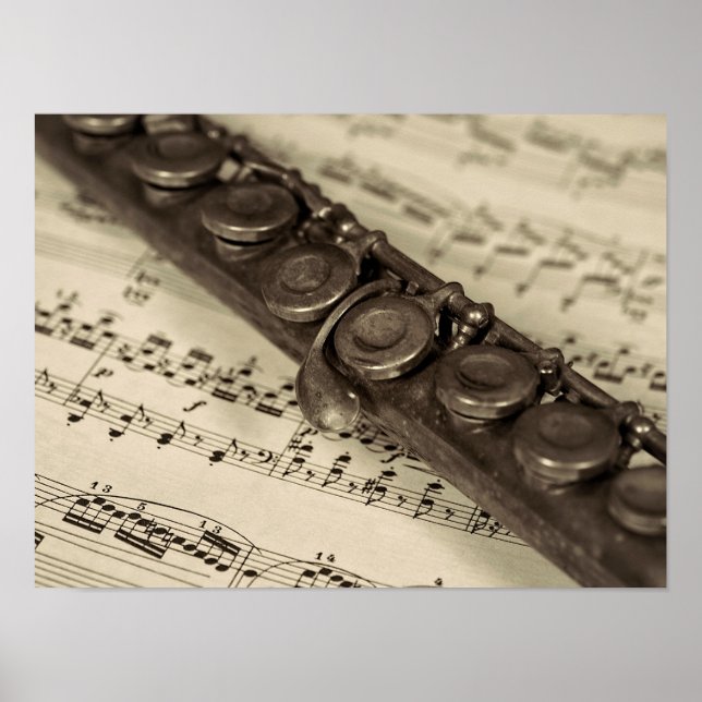 Flute Music Poster (Framsidan)