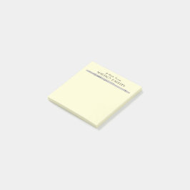 Flute Music Teacher Band Post-it Block