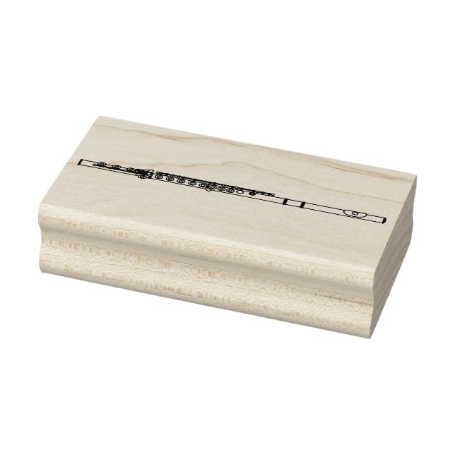 Flute Musician Music Teacher Band Stämpel (Stämpel)