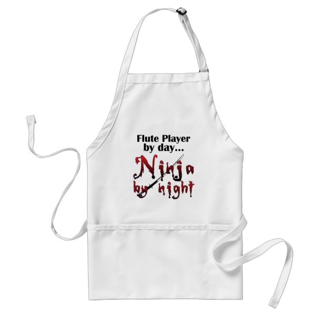Flute Ninja Apron Förkläde (Framsidan)