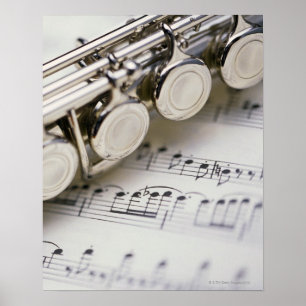 Flute på Lakan Music Poster
