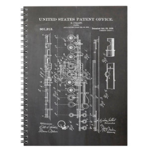 Flute Patent Anteckningsbok