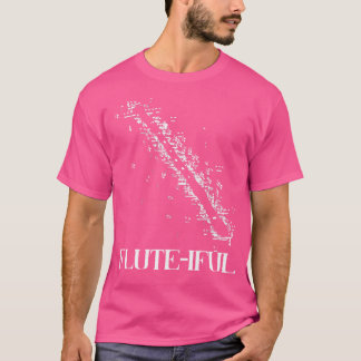Flute Player Music Instrument Bevackert Flute Musi T Shirt