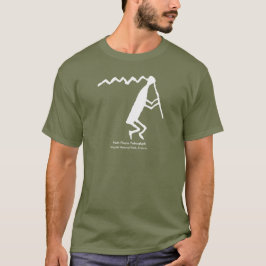 Flute Player Petroglyph Tee Shirt