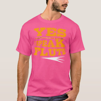 Flute Player Shirt Flutist Marching Band Music Gif T