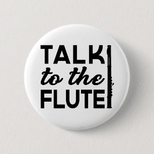 Flute - prata med Flute Music Knapp
