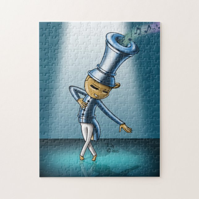 Flute Pussel (Vertikal)